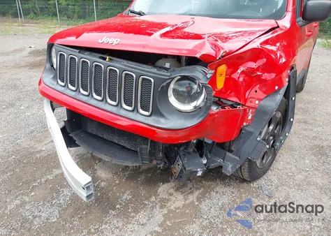 2016 Jeep Renegade Sport from USA, damaged, VIN ZACCJAATXGPD17216